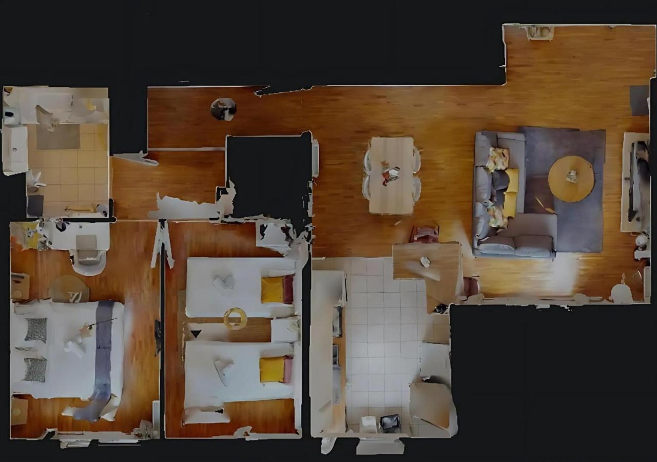 Apartament Live Like A Local Stylish 2Br With Balcony & Parking Saint-Denis  Zewnętrze zdjęcie